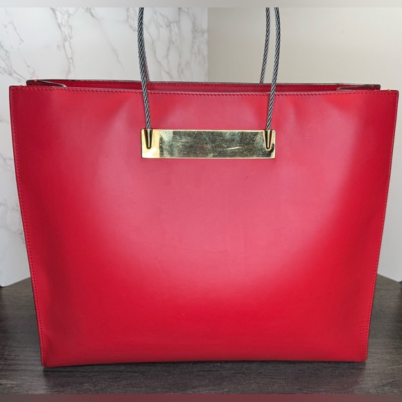 ❌SOLD❌Balenciaga Cable Leather Tote - Picture 5 of 15